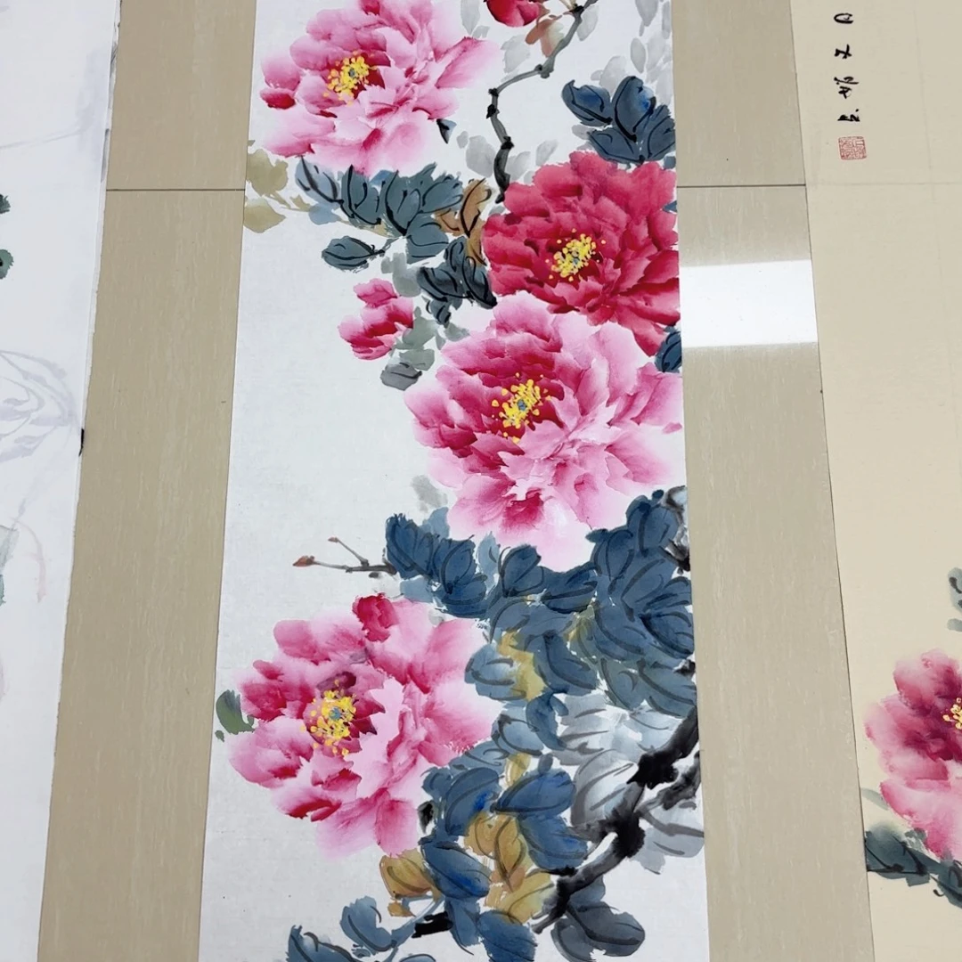 国画国画作品集一个由一