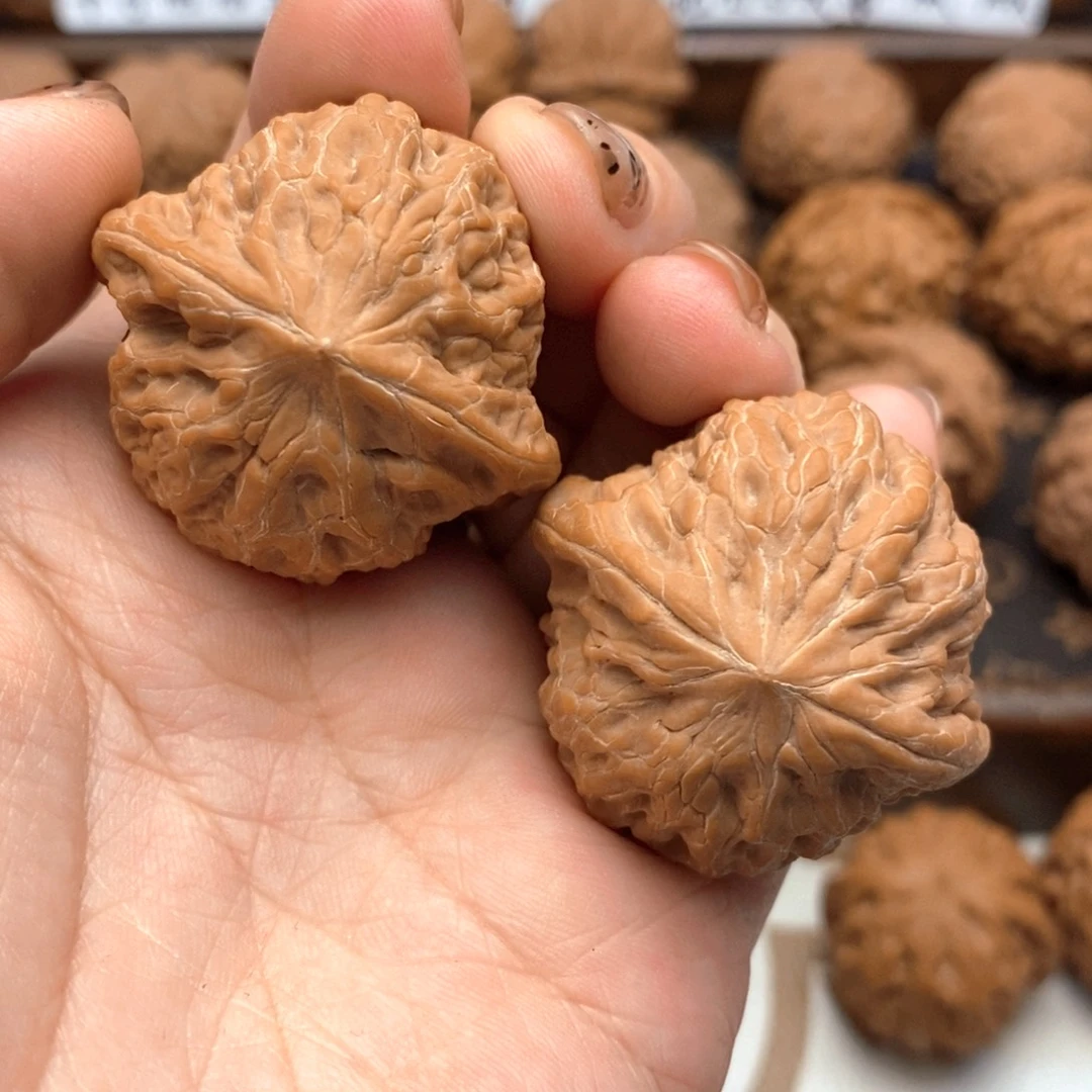 把件文玩核桃39尺三角铁锤妹妹