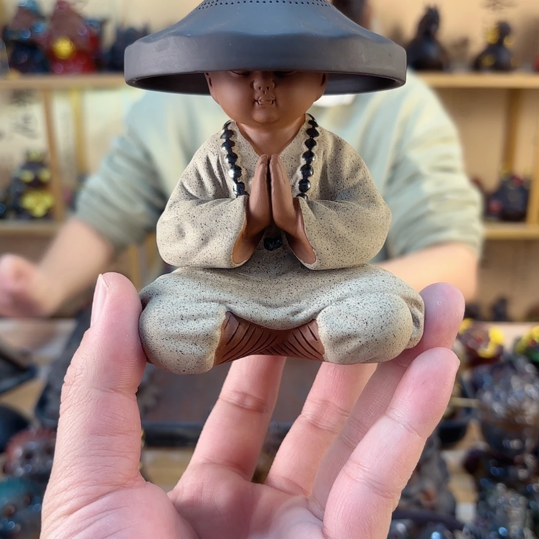 茶宠紫砂紫陶树脂茶宠摆件