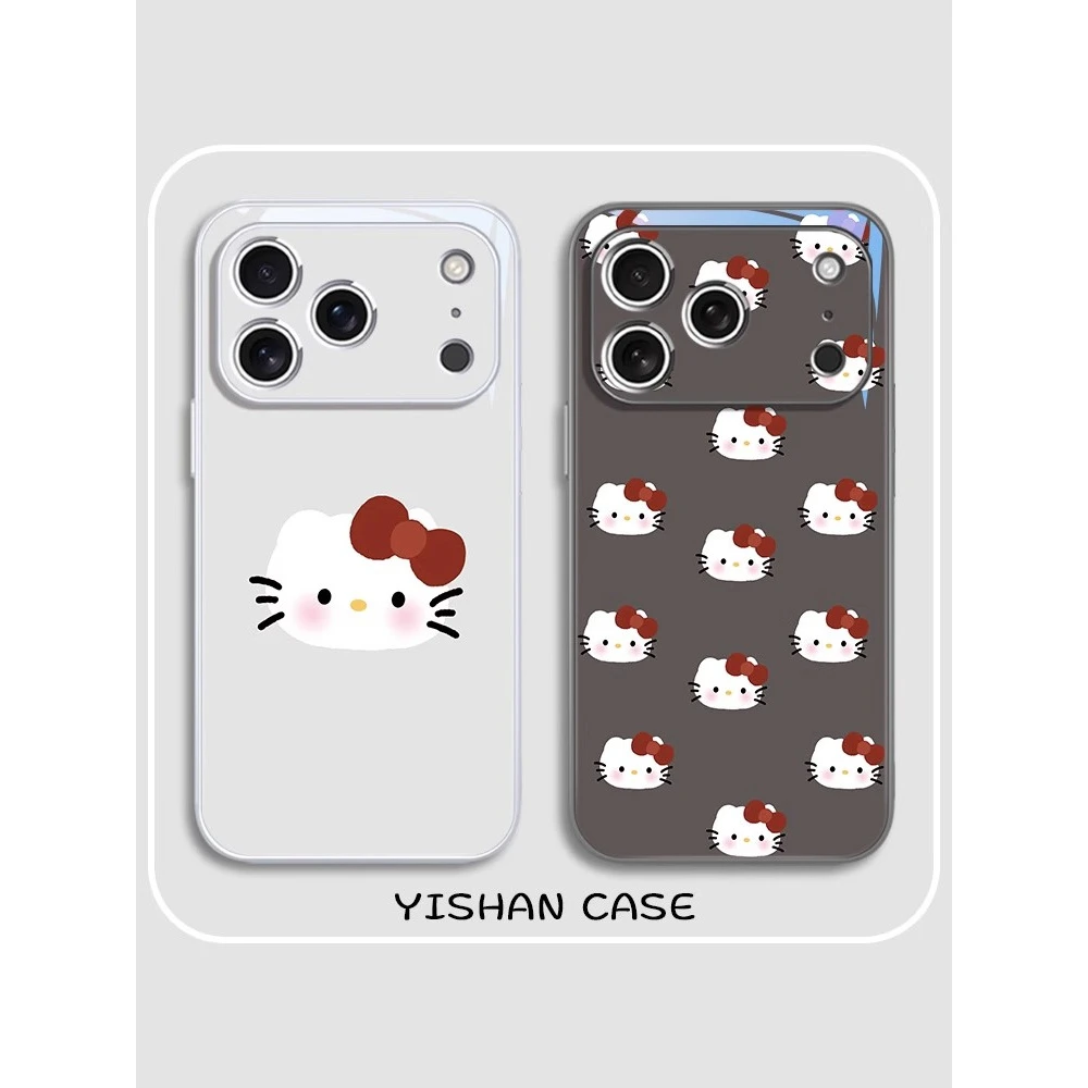 凯蒂猫手机壳适用苹果17promax高级感iphone16pro可爱15plus新款