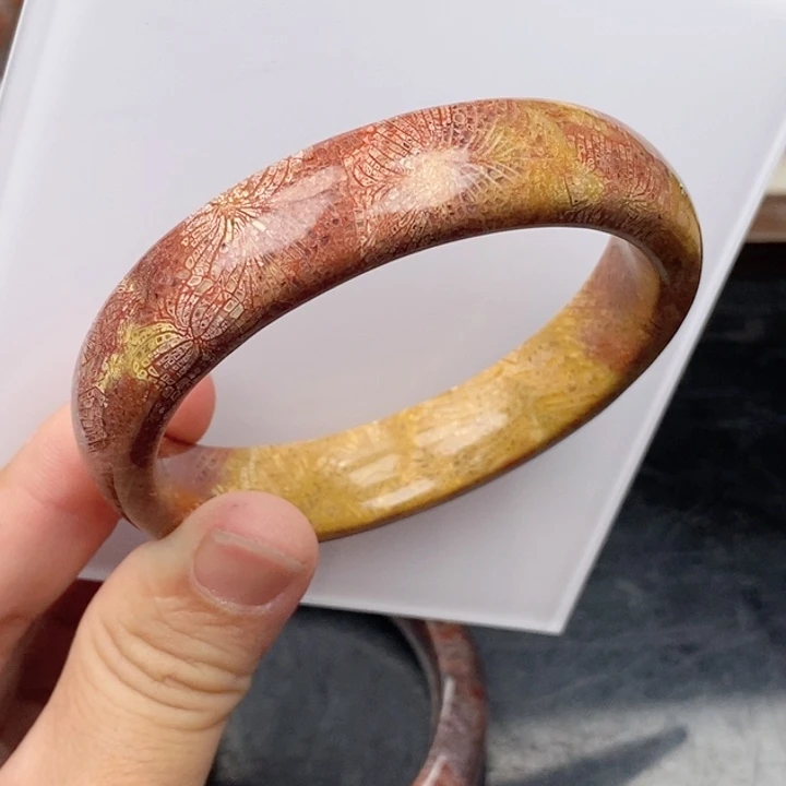 硅化玉手镯未镶嵌58