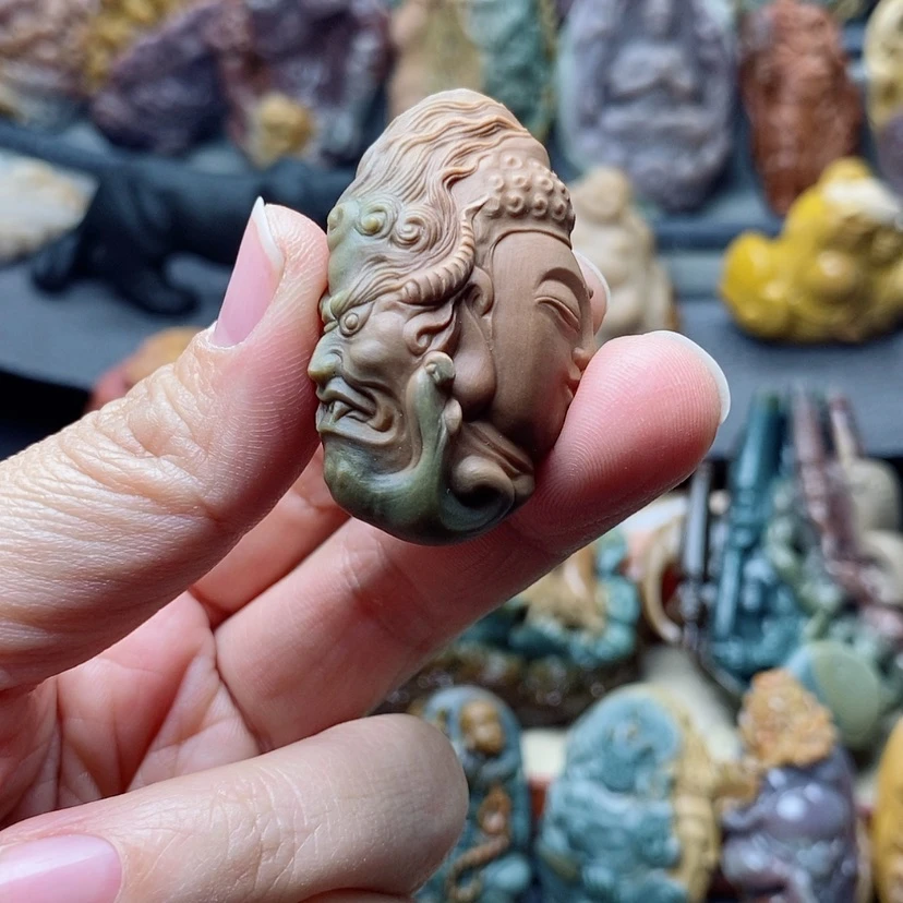 【闪购商品】定制石英质玉手把件未镶嵌