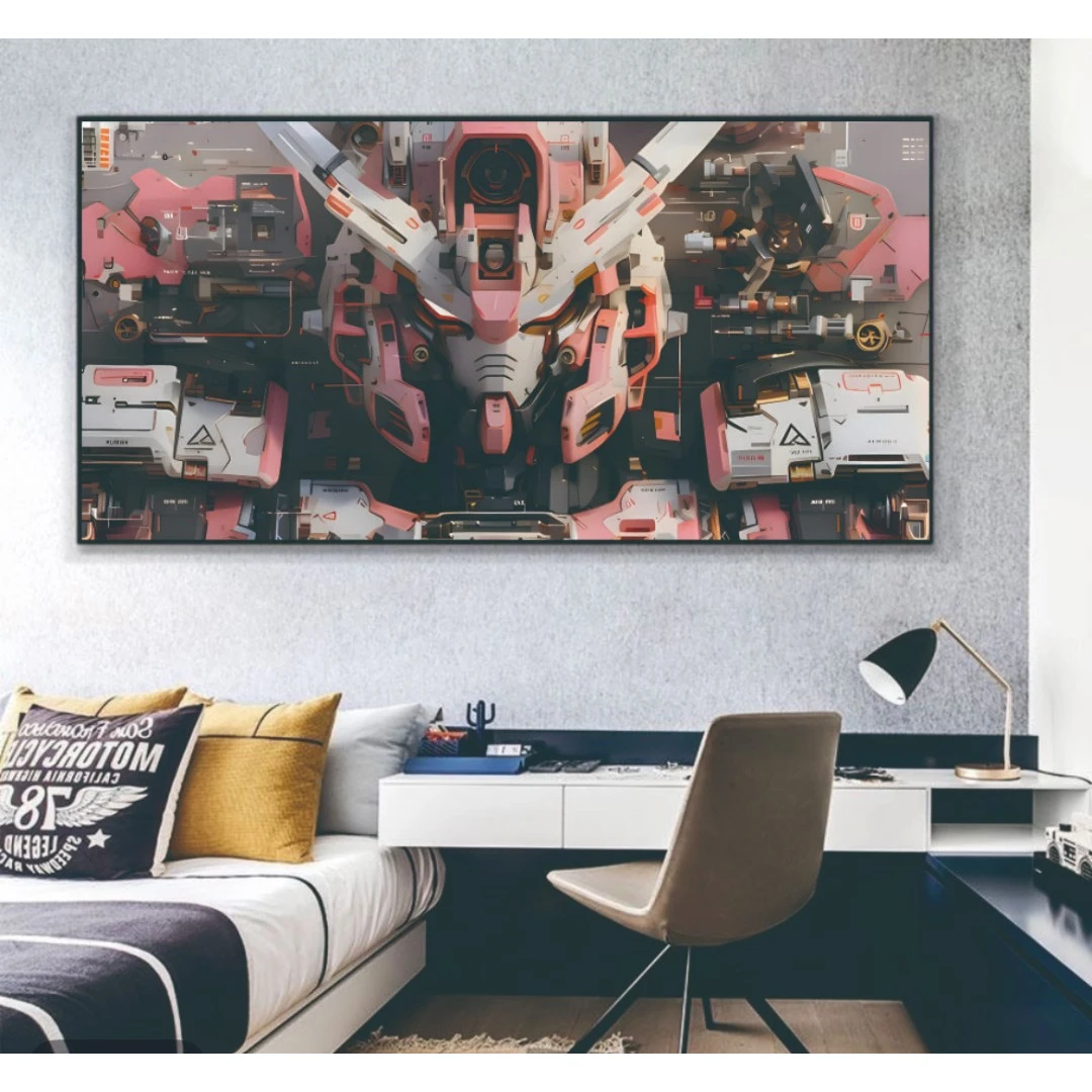 75.机动战士 樱花高达 动漫装饰画客厅卧室电竞房 40x80