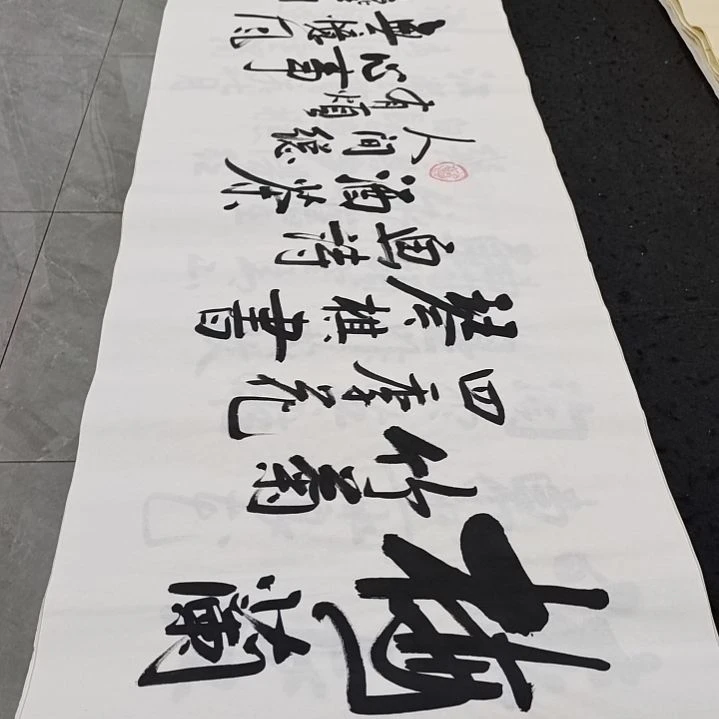翰墨白武坤老师作品一副