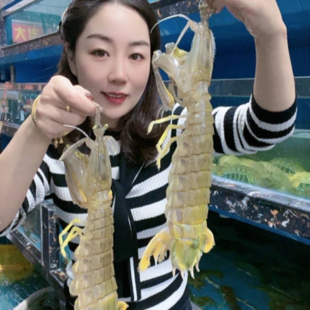 鲜活富贵虾3只装 鲜活充氧发出到家包鲜不包活 上海顺丰空运