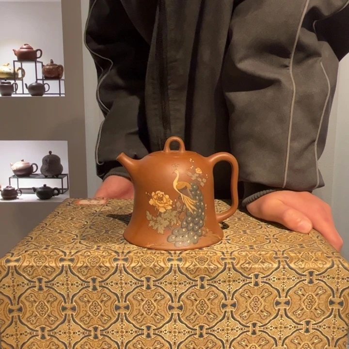 紫砂茶壶貌*帽紫砂 原矿泥料