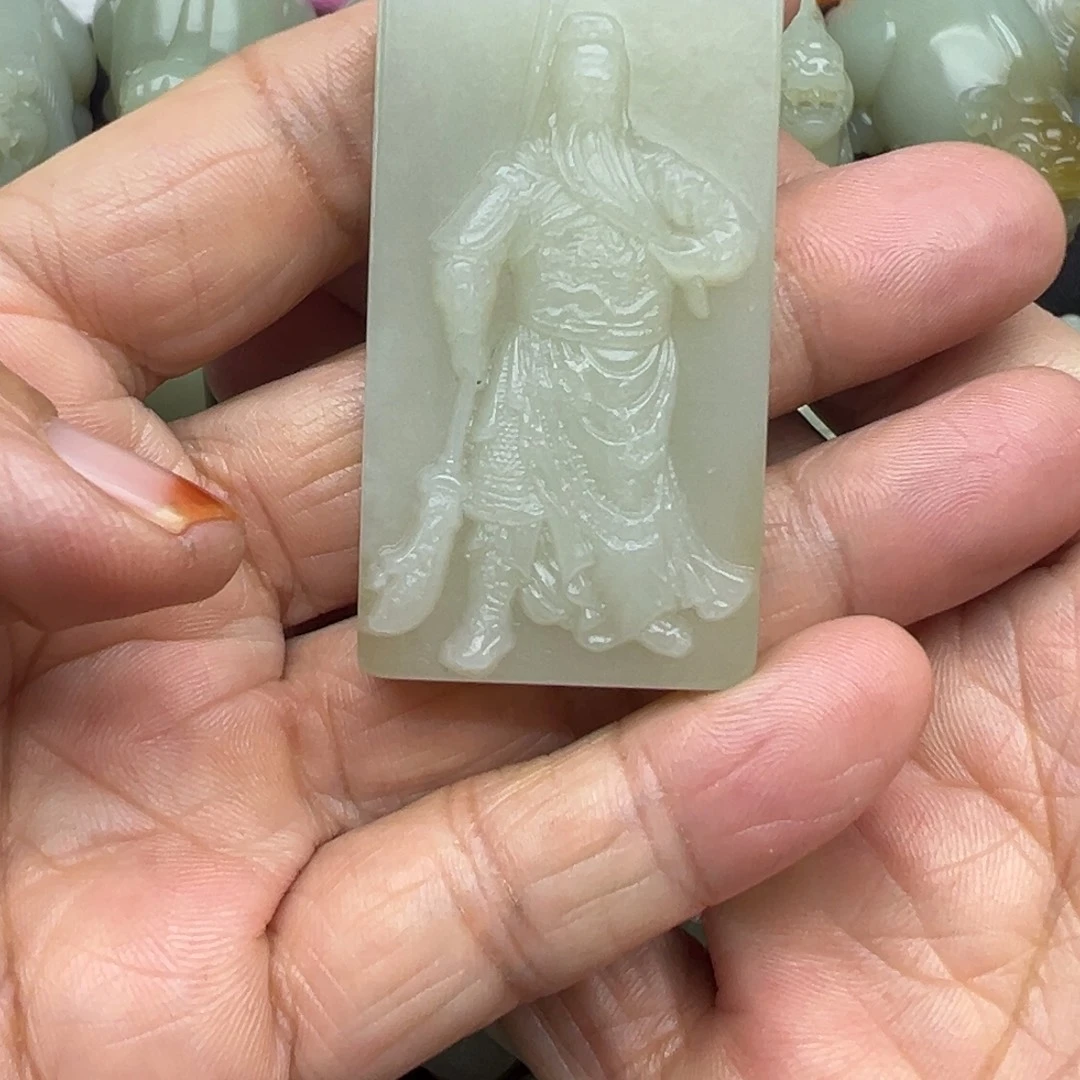 和田玉（糖玉）未镶嵌吊坠(不含链)