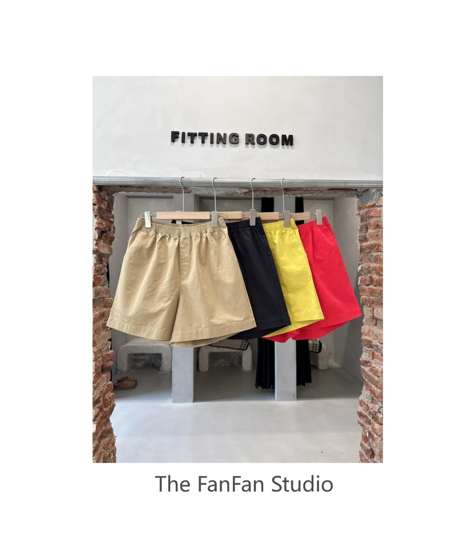 “海盐”休闲棉质短裤