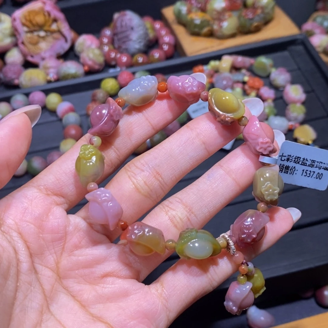 【闪购商品】玛瑙/玉髓手串未镶嵌盐源玛瑙