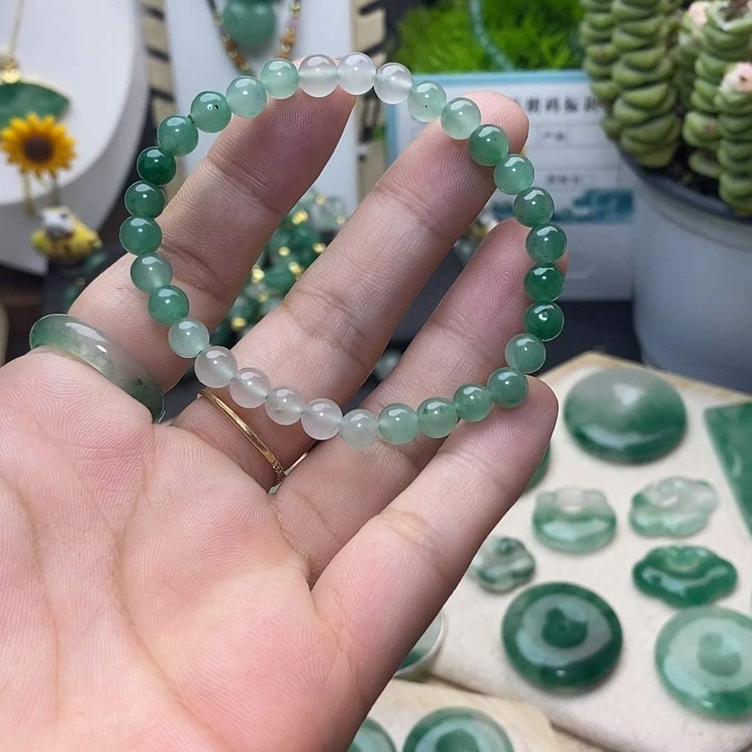 未镶嵌手链石英岩玉