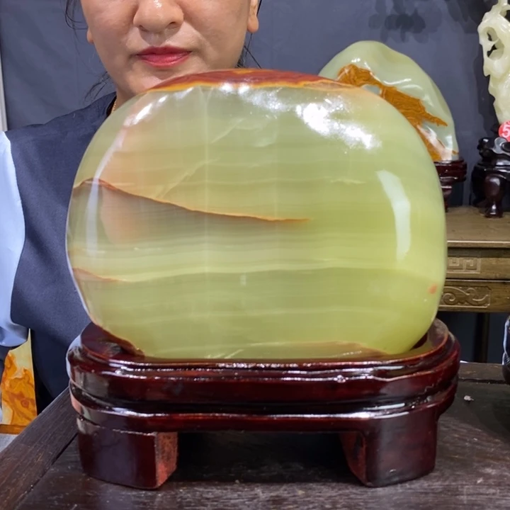 石材精品古青石摆件