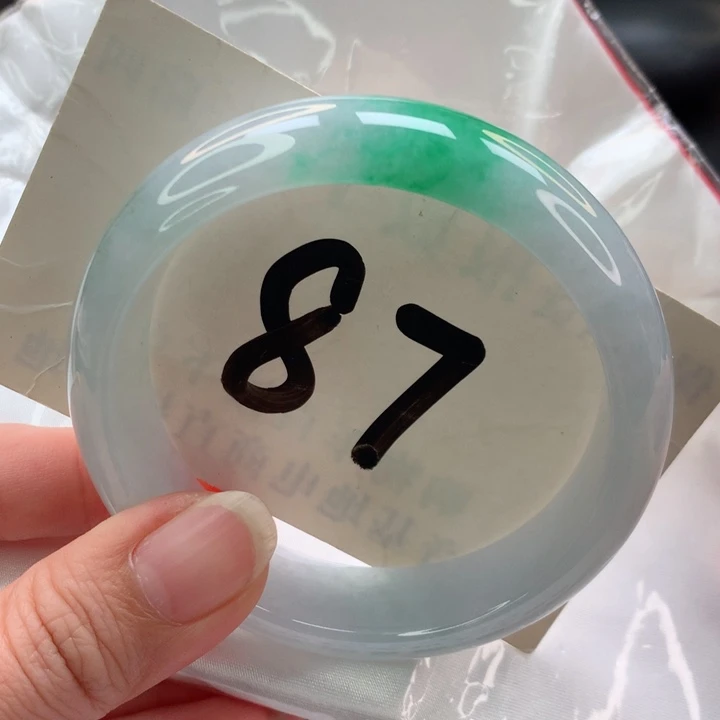 未镶嵌手镯翡翠轮胎58