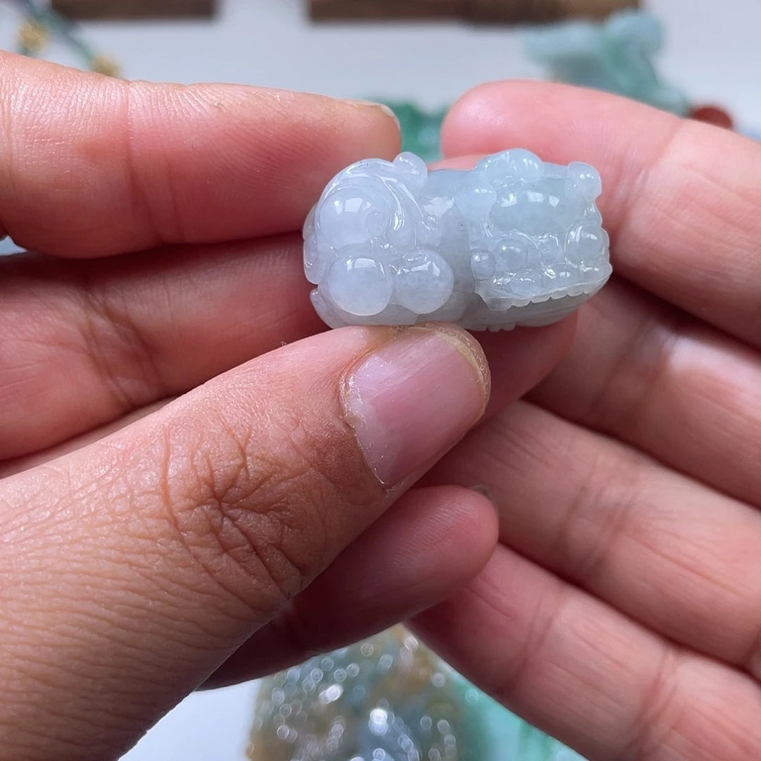 颈饰未镶嵌翡翠翡玉缘翡翠