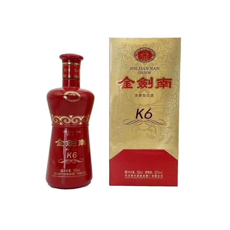 剑南春金剑南k6白酒（正装2016年）浓香型【老汪专属】 52度500ml