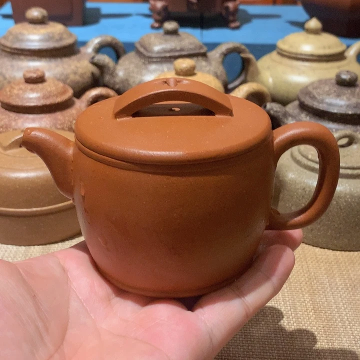 茶壶紫砂全手工汉瓦