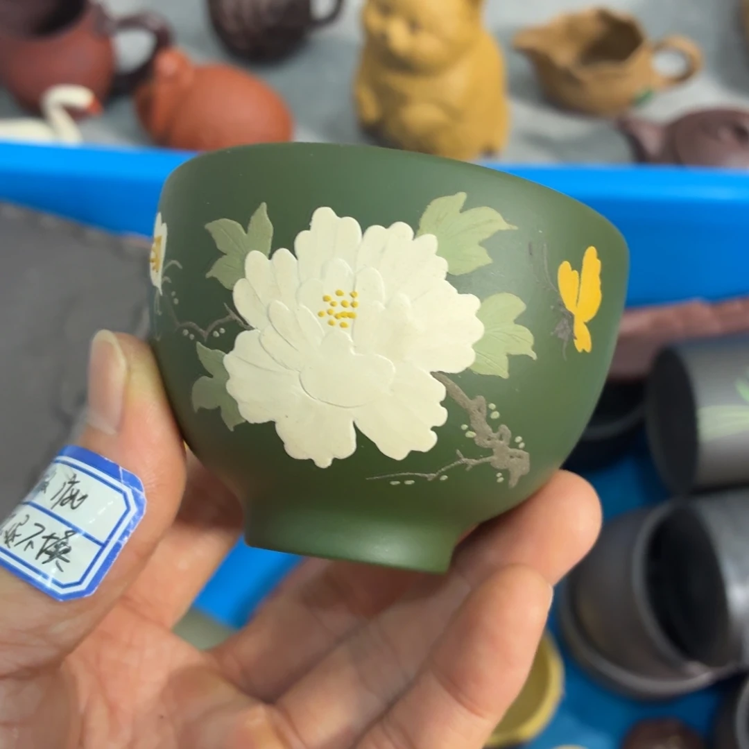 茶杯紫砂瑕疵不退不换介意勿拍
