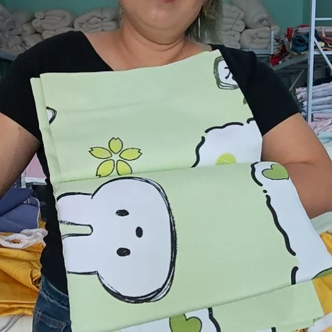 棉纯棉100棉老粗布2米5大床的加枕套一。