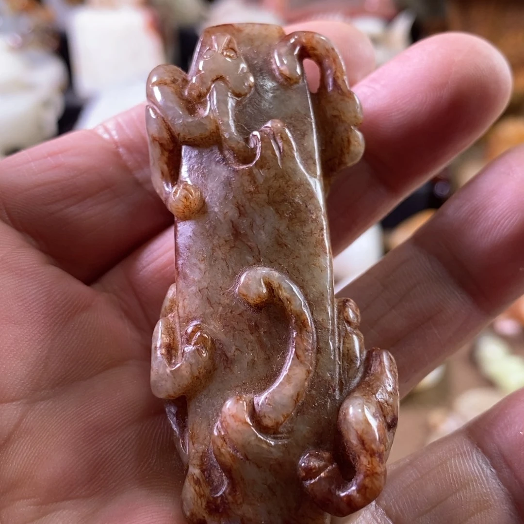 未镶嵌和田玉（糖玉）挂件