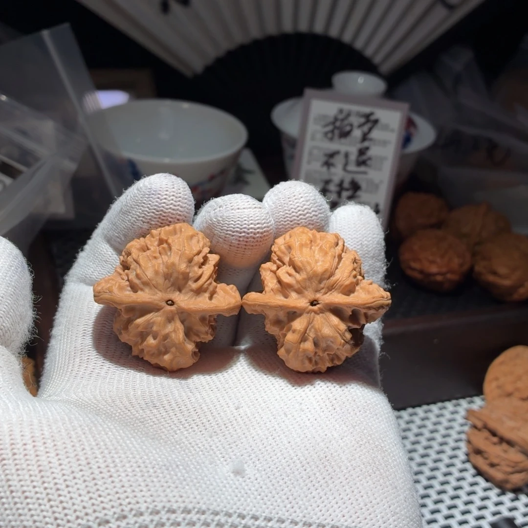 吊坠文玩核桃39原生态 野狼