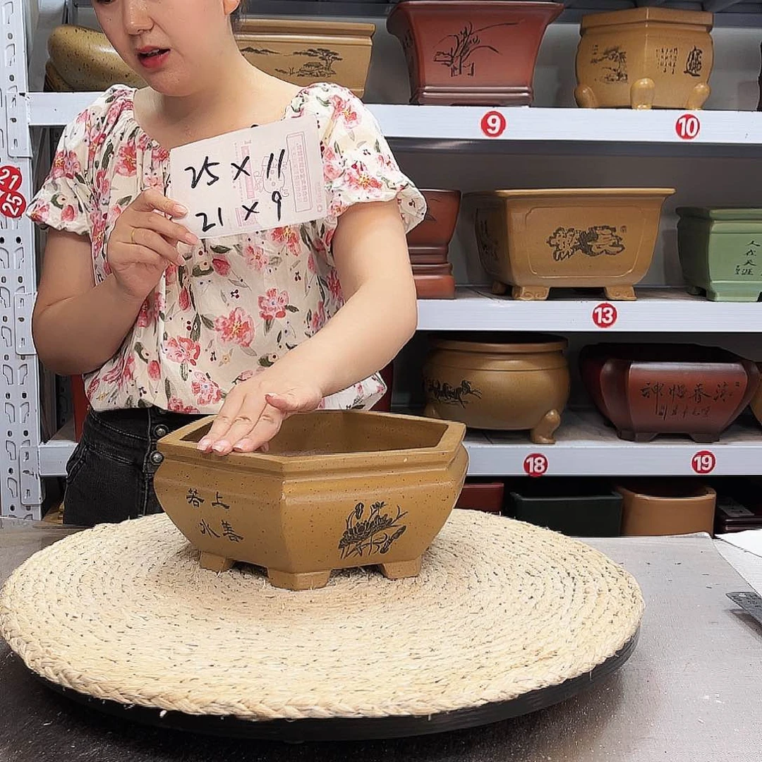 紫砂花盆紫砂花盆