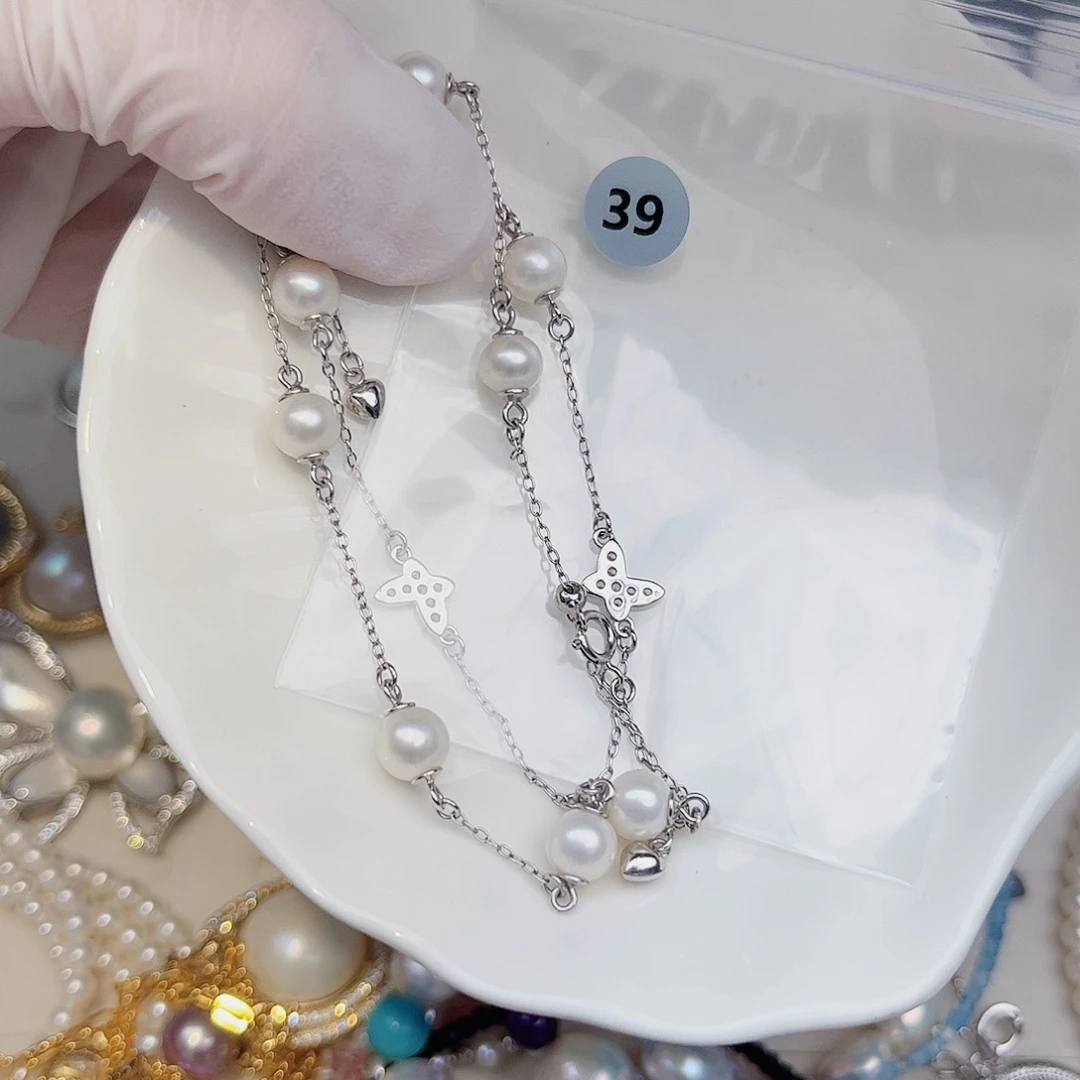 未镶嵌淡水珍珠耳饰