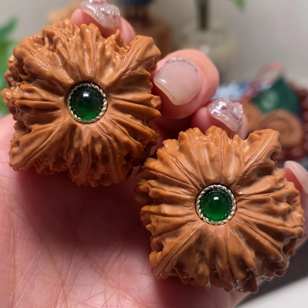 文玩核桃把件42尺寸全品磨盘