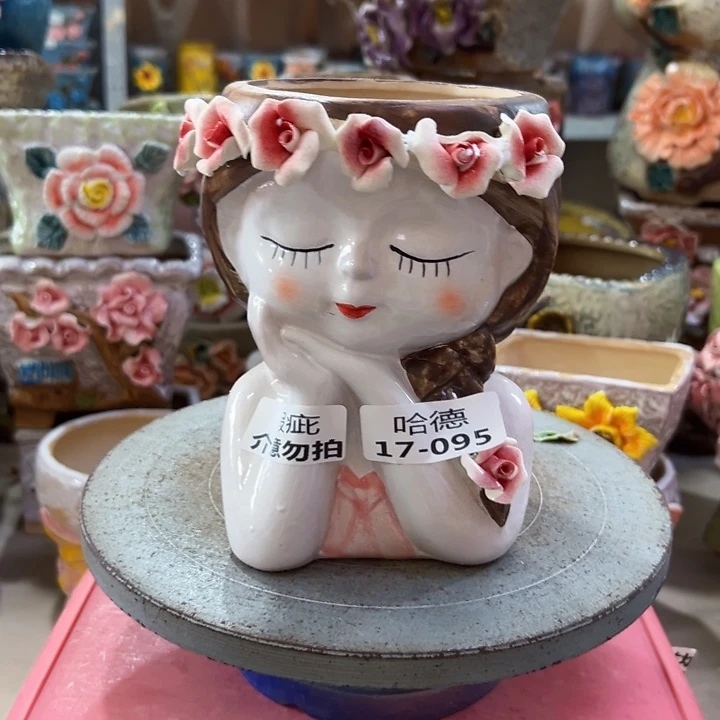 多肉花盆满18.8包邮17-095