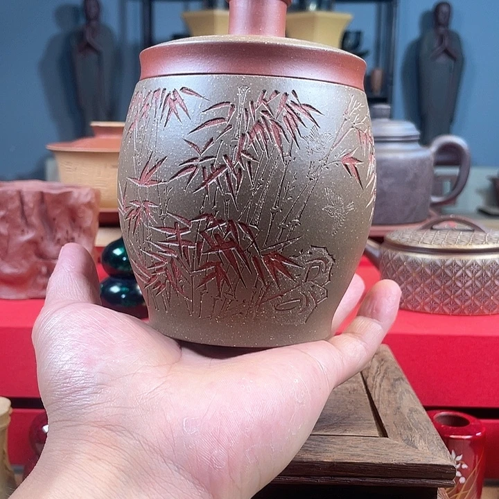 茶杯紫砂紫砂醒茶罐微瑕