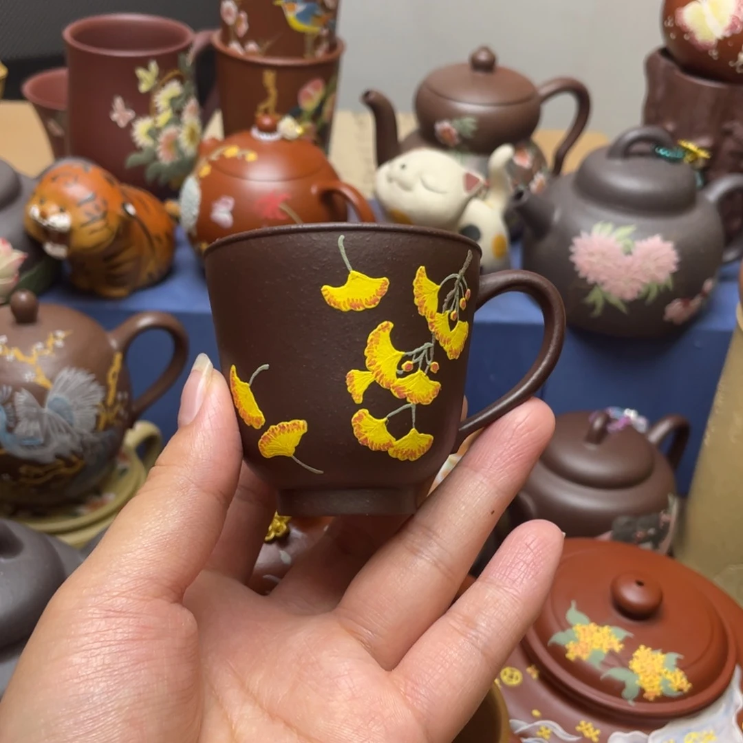 茶杯紫砂紫砂主人杯70c c