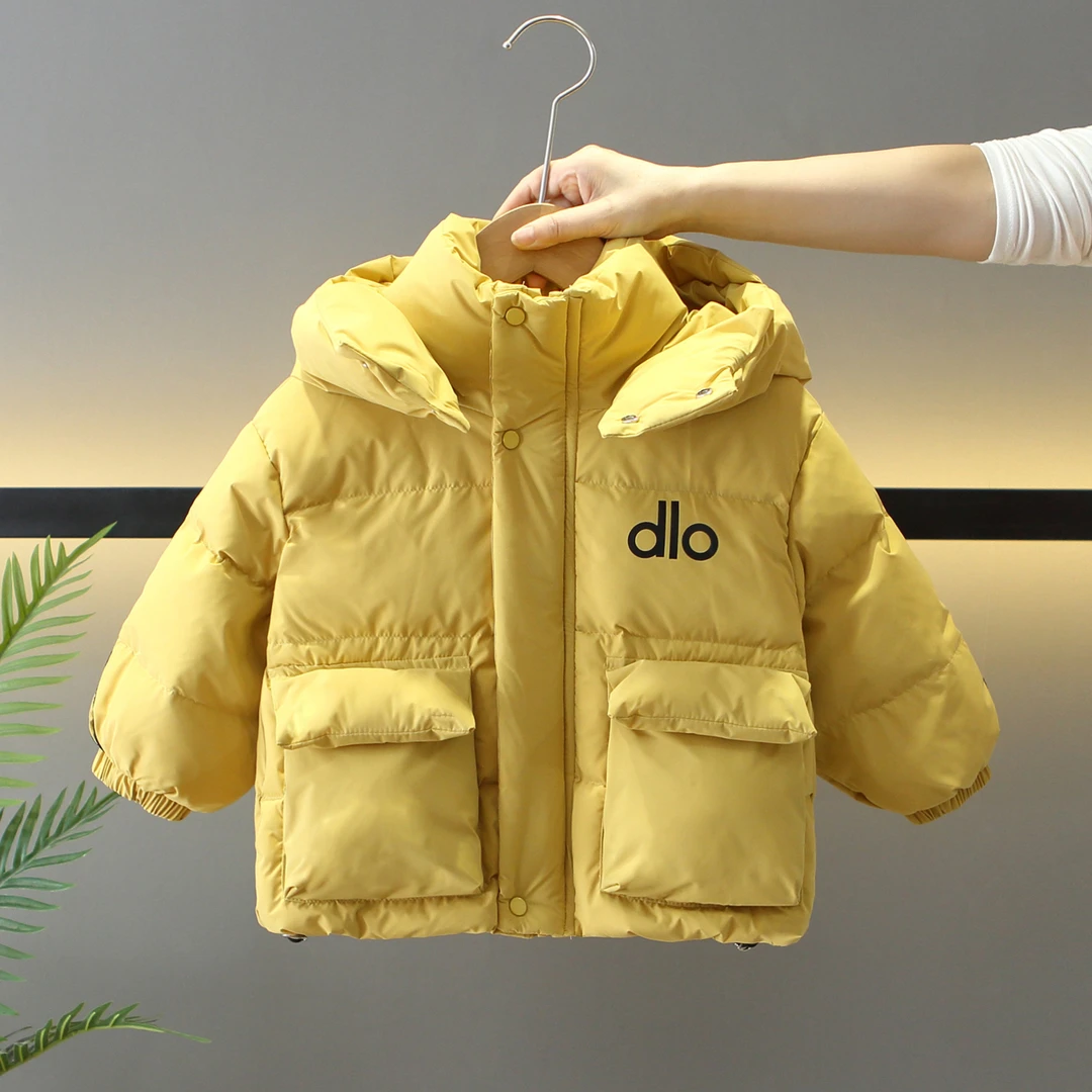 男童羽绒服冬装儿童衣服韩版连帽宝宝白鸭绒外套保暖冬季上衣洋气