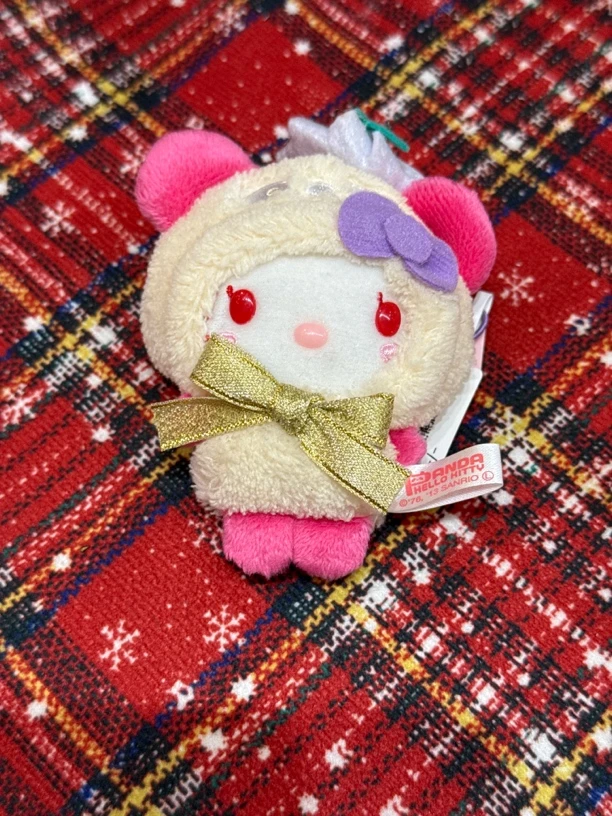 小妙专拍熊猫kitty挂件