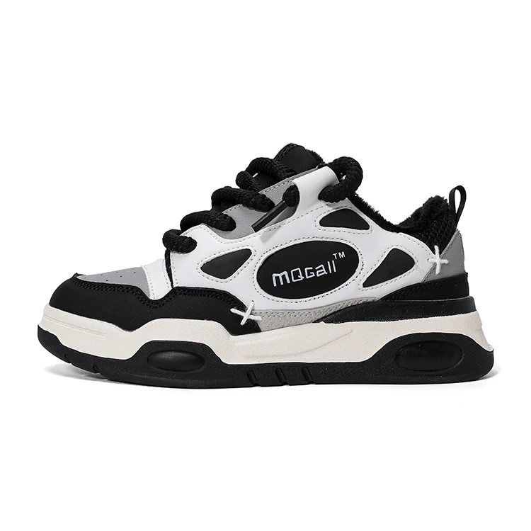 秋冬运动板鞋潮流厚底休闲鞋鞋子【646棉】