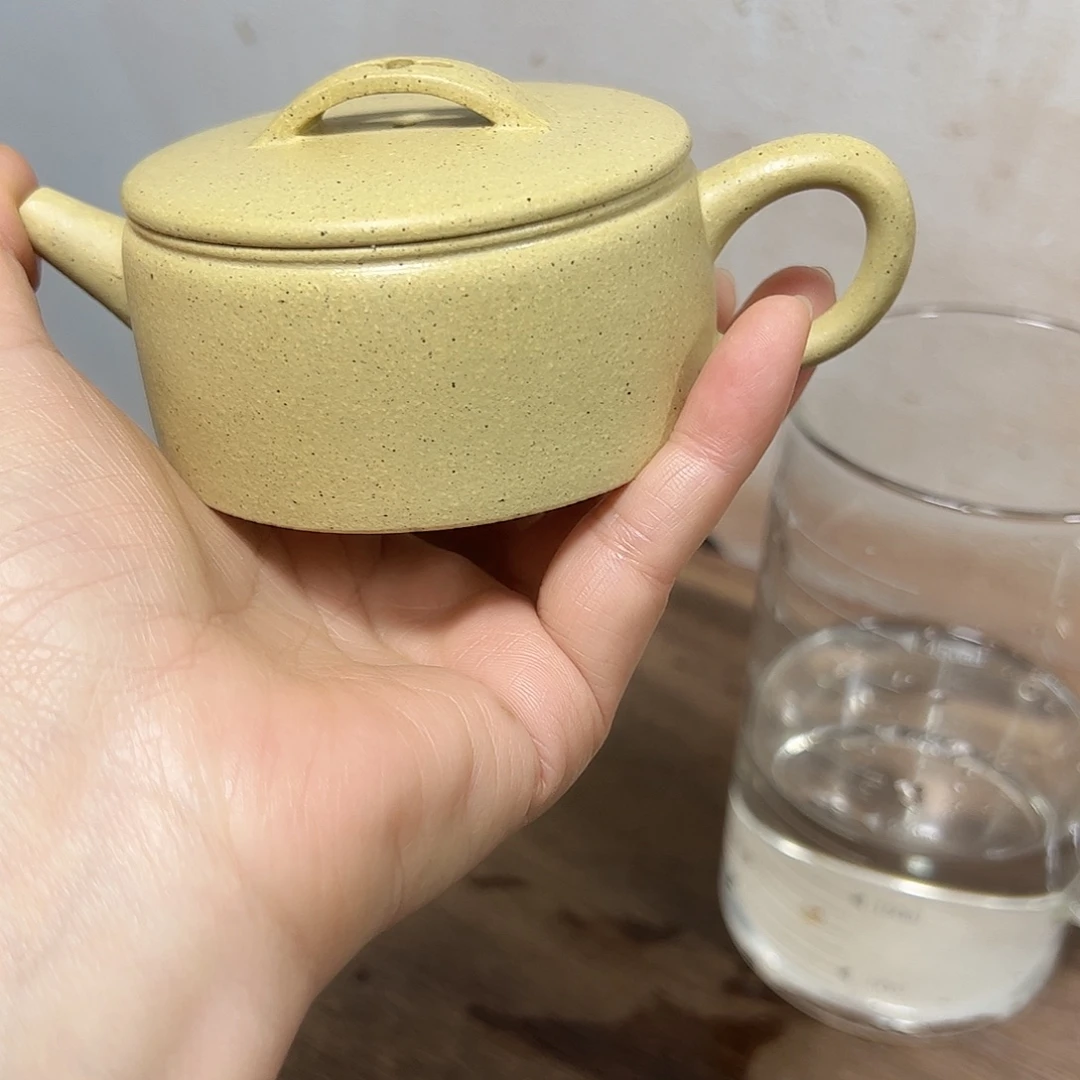 笑***生本山绿泥茶壶本绿汉瓦100cc