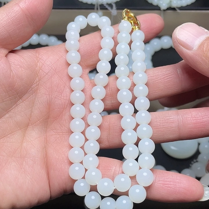 用***2和田玉未镶嵌手链