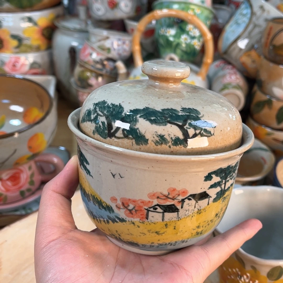 景德镇手工手绘杯