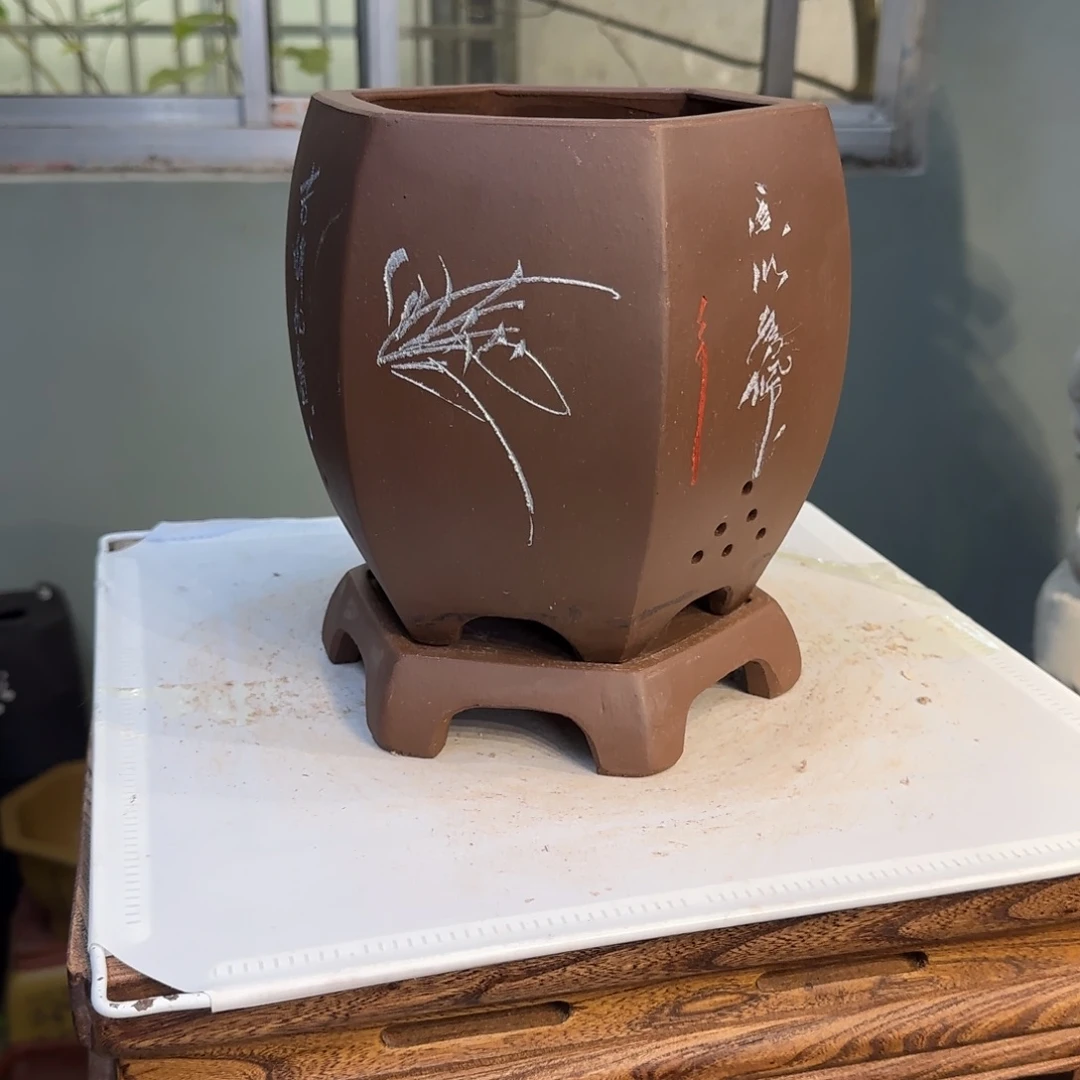 花盆紫砂紫砂口径17