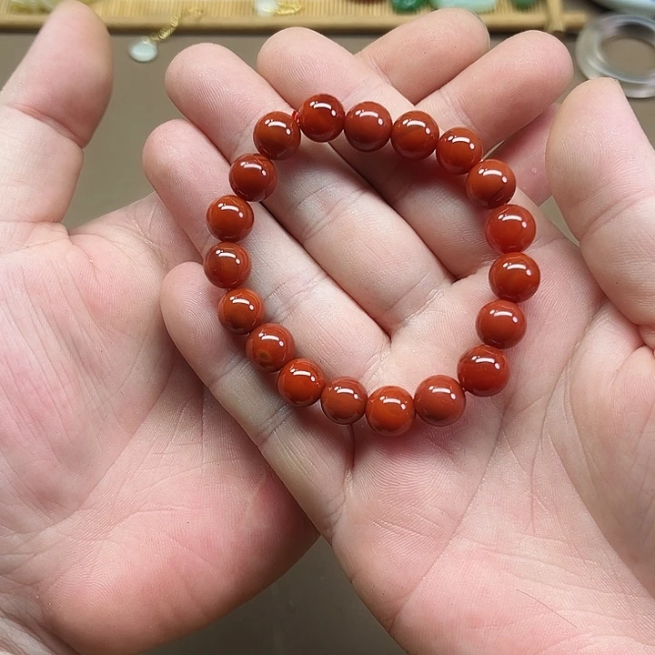 未镶嵌手链南红玛瑙