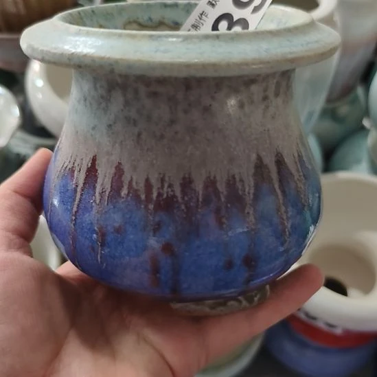 景德镇手工高温陶瓷：内8口高11微瑕