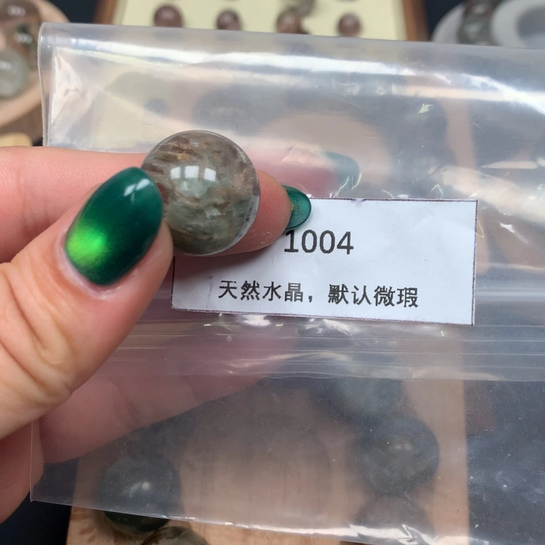 E***o未镶嵌水晶珠宝半成品