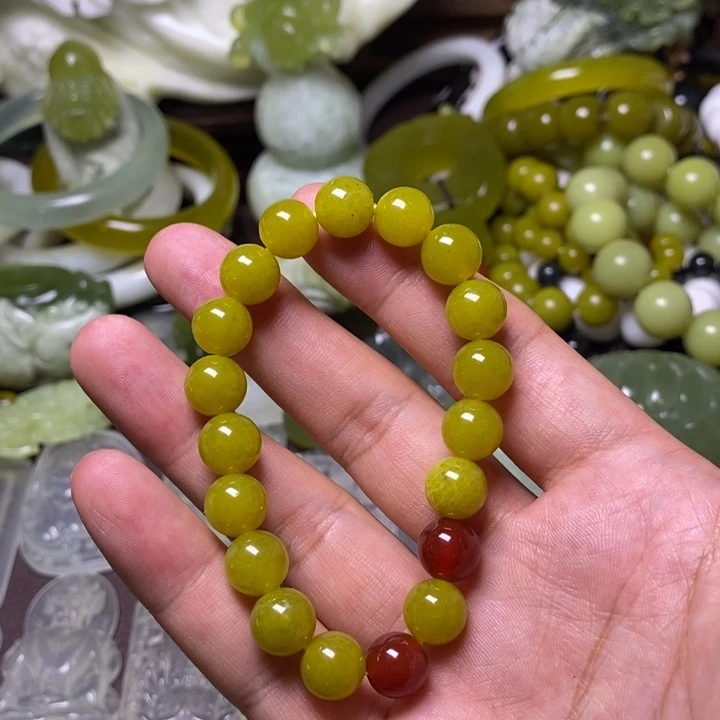 未镶嵌岫玉岫玉手把件