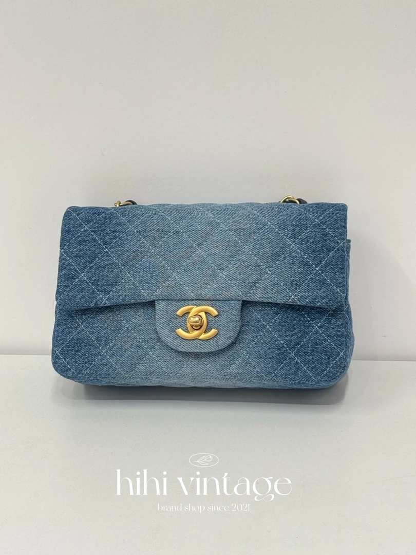 99新 Chanel/香奈儿 Chanel 24S 牛仔渐变CF大mini /一店