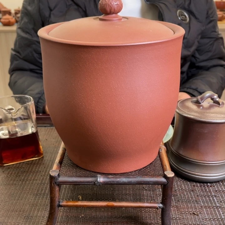 底槽青茶壶茶罐一斤装手工制作