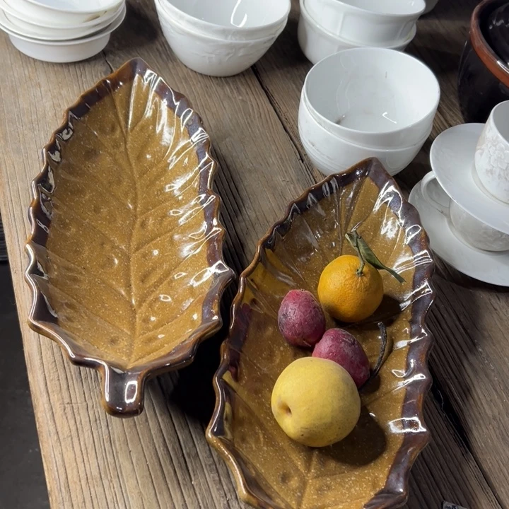 库存尾货大树叶子一对粗糙