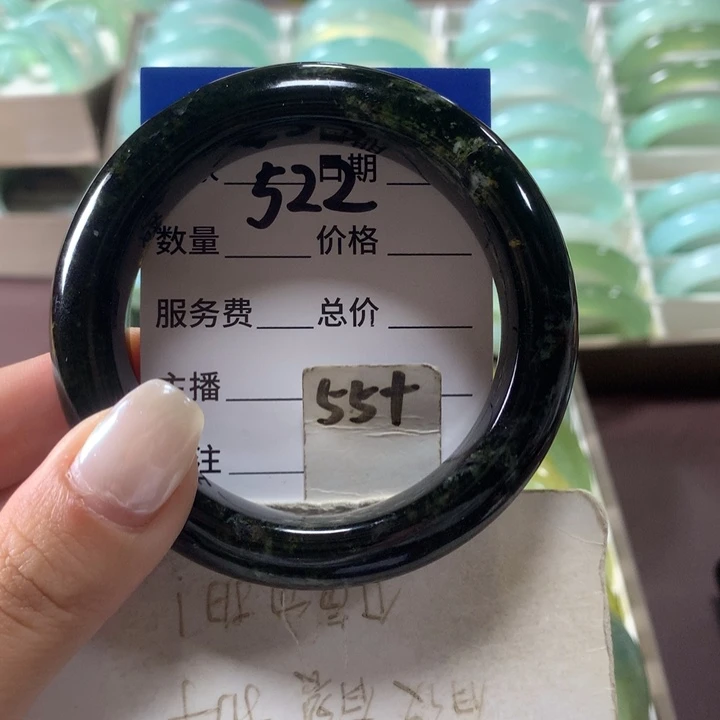 未镶嵌蛇纹石玉手镯522