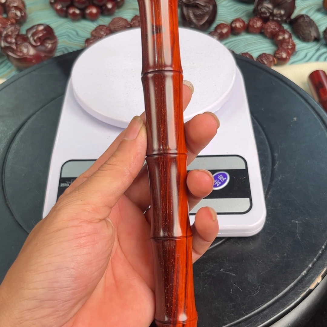 最***）印度小叶紫檀手把件