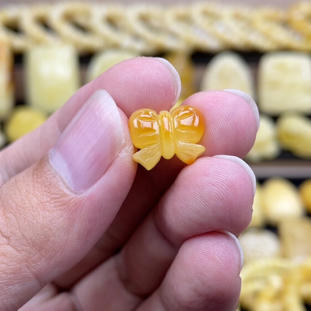 琥珀未镶嵌裸石琥珀蜜蜡