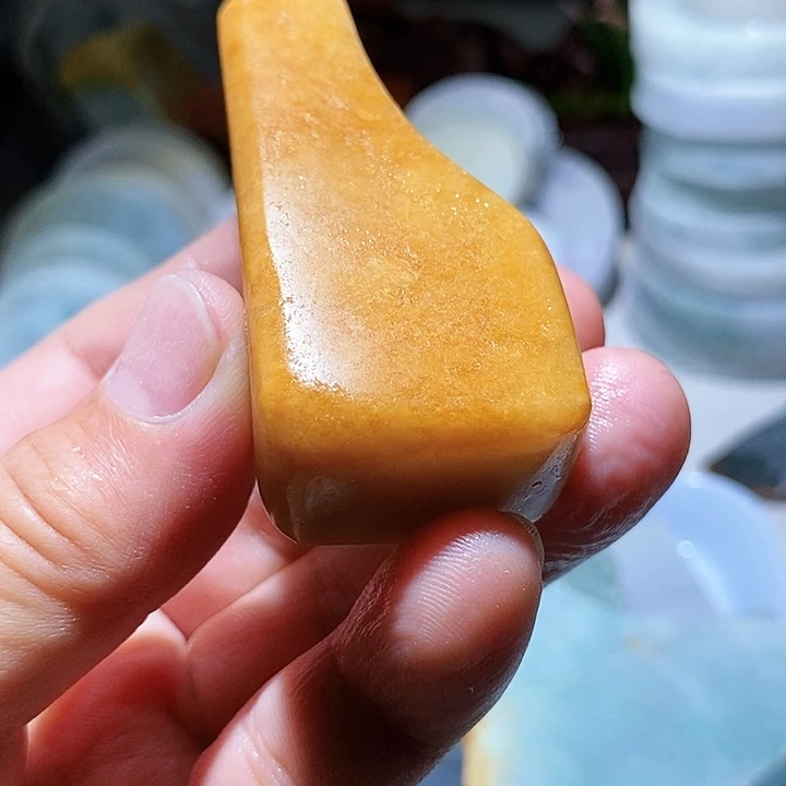 散珠翡翠边角料86