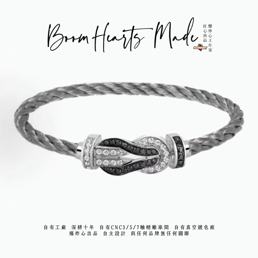 S版本D色桑桑马蹄扣/八字扣 不掉色大号中号显白欧美风百搭