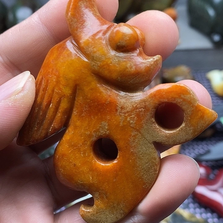 未镶嵌蛇纹石玉颈饰