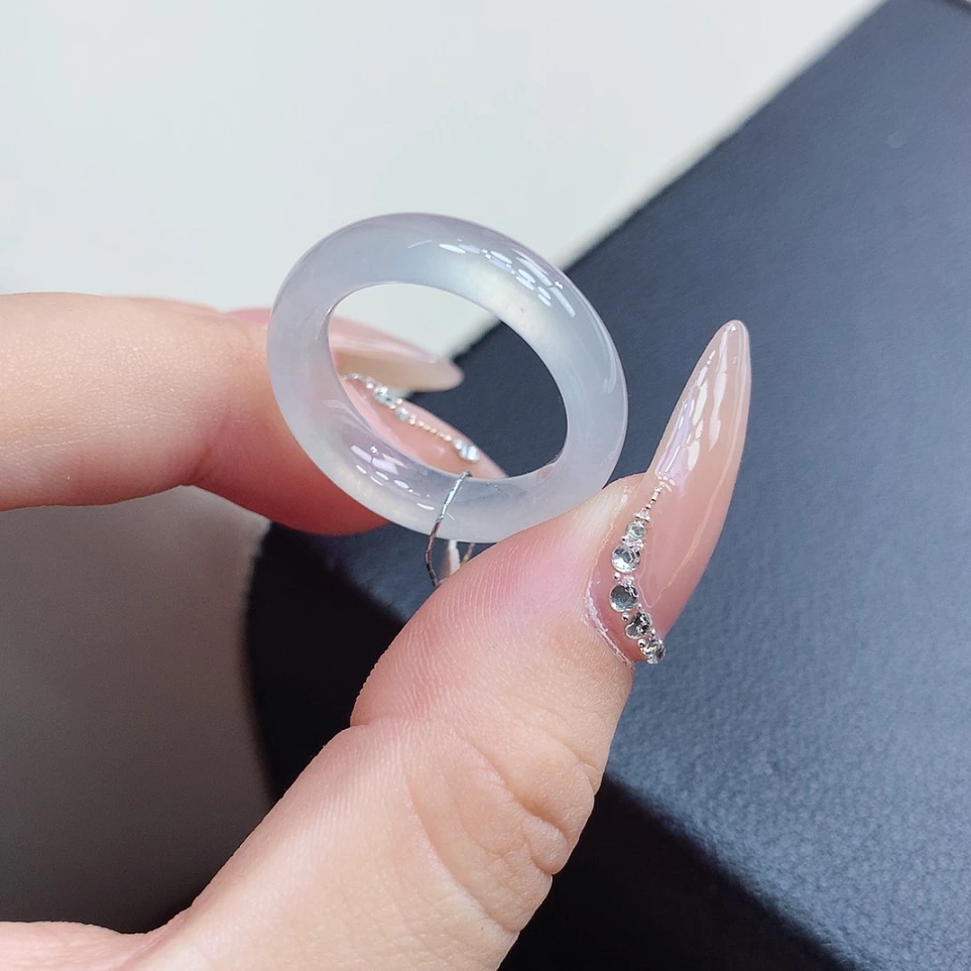 翡翠戒指未镶嵌17号